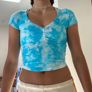 tie dye brandy melville top